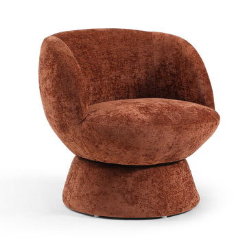 Kyoto Tulip Swivel Accent Chair